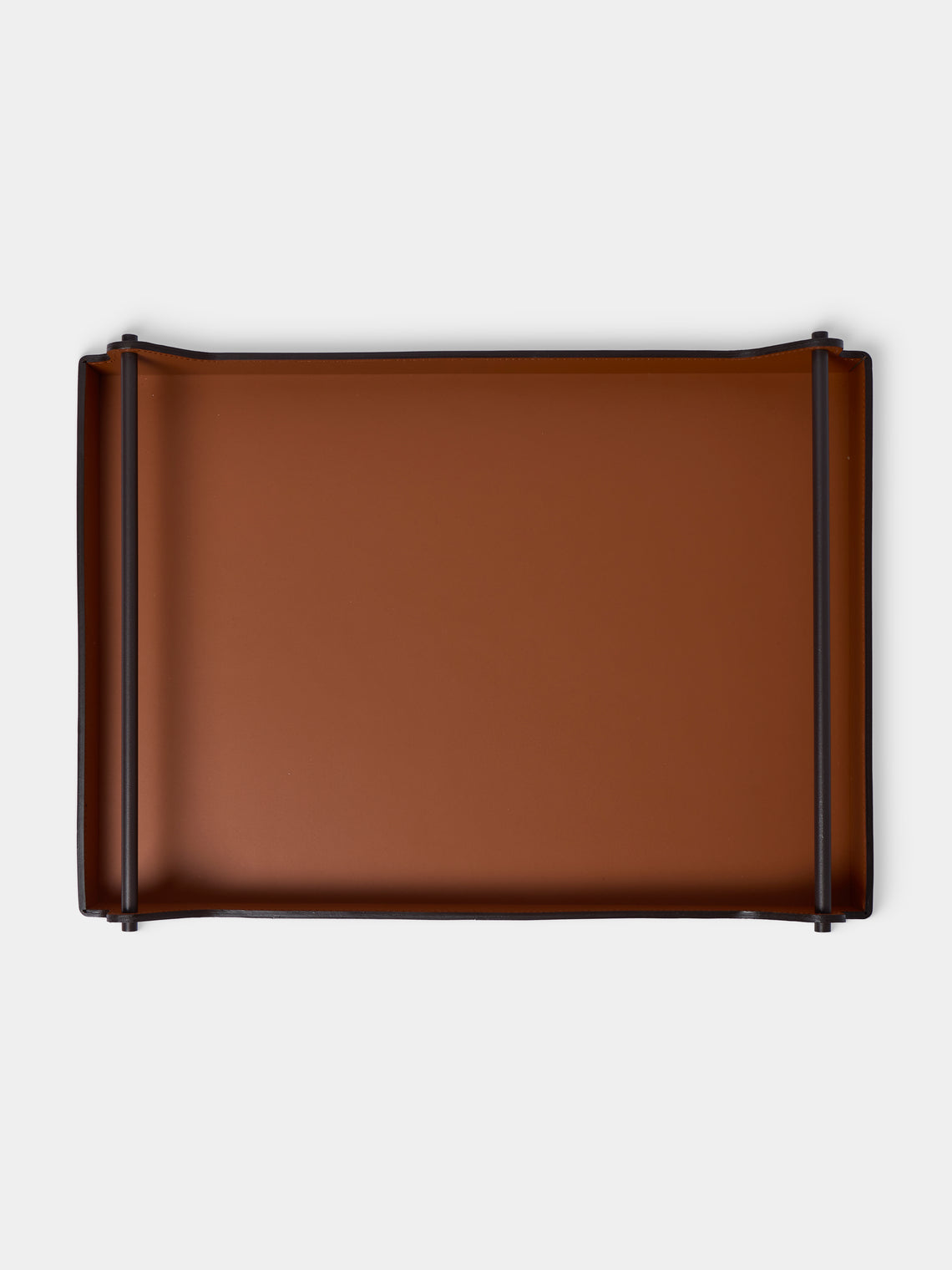 RUDI - Circuit Leather Tray (20in/50.5cm) - Tan - ABASK - 