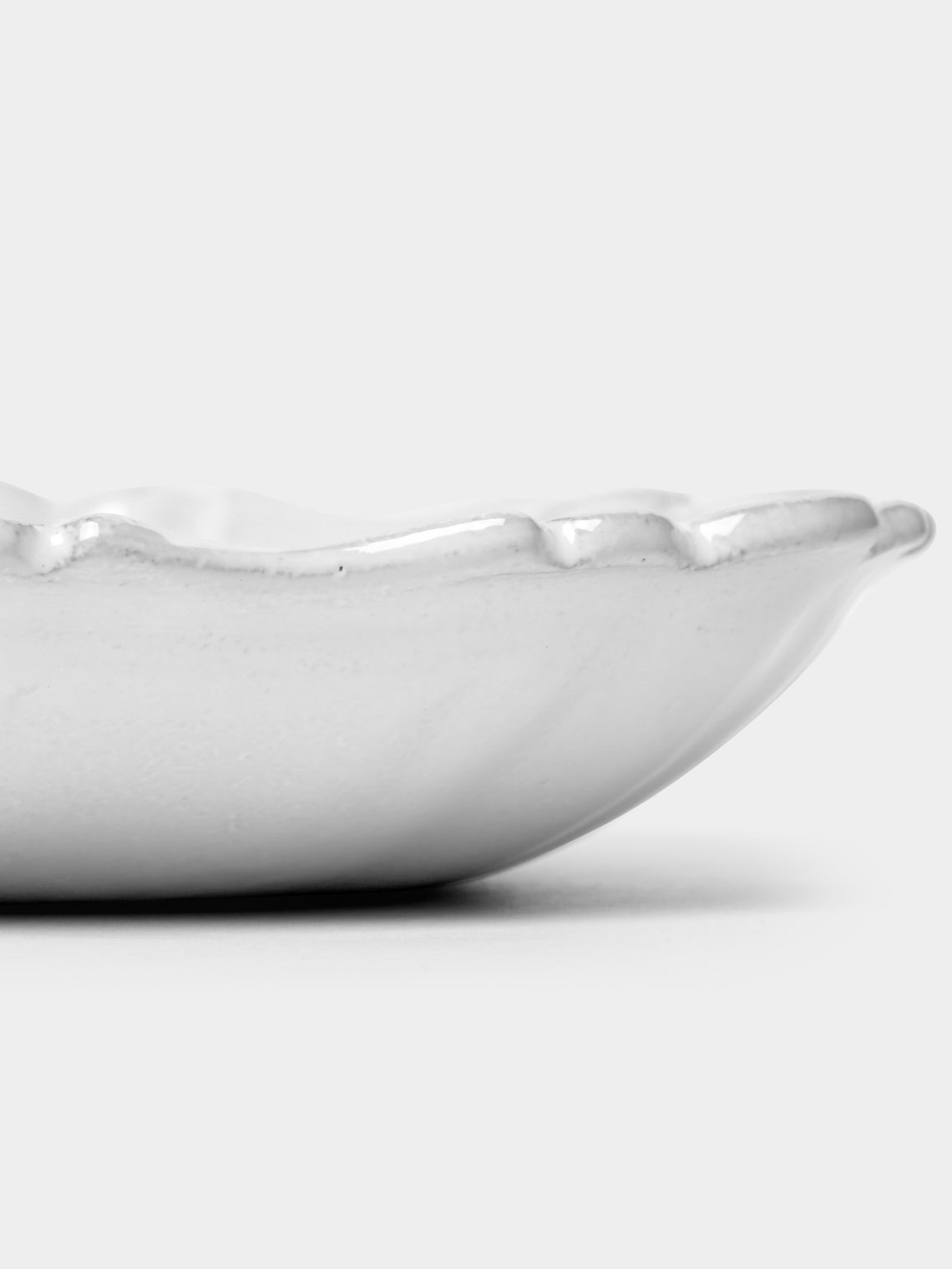 Astier de Villatte - Victor Hand-Glazed Ceramic Large Soup Plate (Set of 2) - White - ABASK