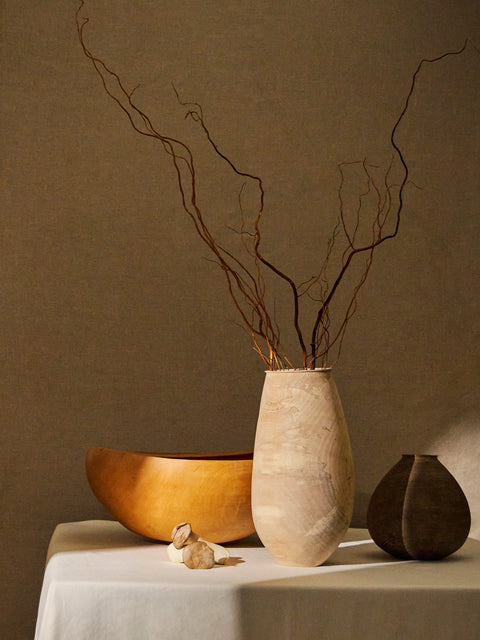 Felix Votteler - Spalted Maple Vase - Natural - ABASK