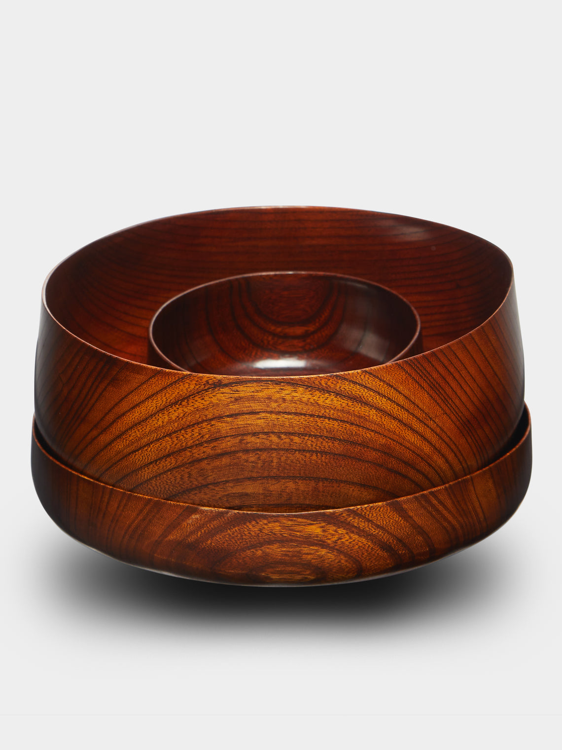 Suk Keun Kang - Ottchil Wood Small Footed Bowl -  - ABASK
