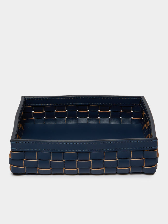 Riviere - Barcelona Leather Low Basket -  - ABASK - 