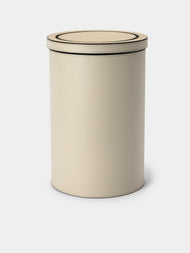 Pinetti - Leather Tilting Bin - Cream - ABASK - 