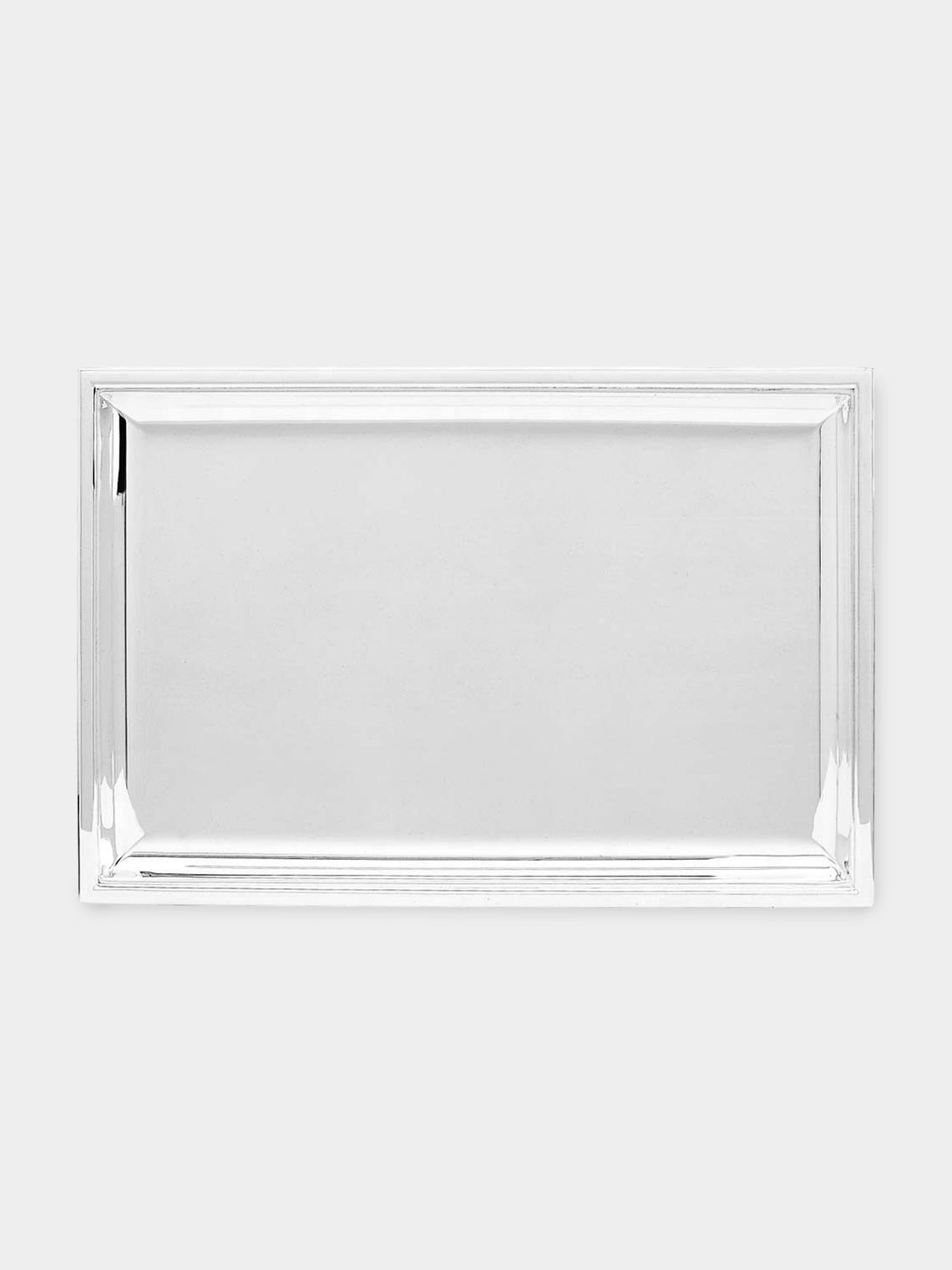 Puiforcat - Silver-Plated Tray (17.5in/44cm) - Silver - ABASK - 