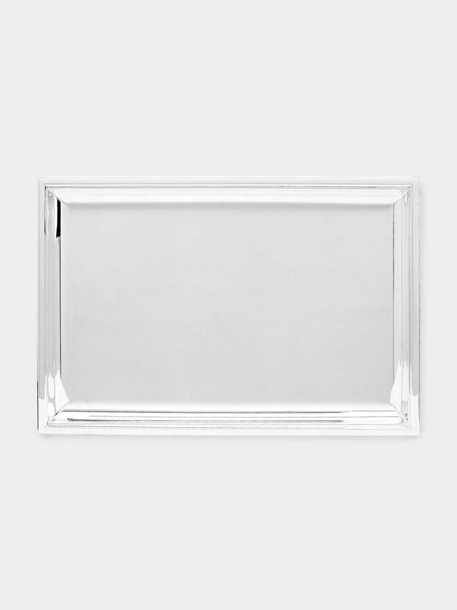 Puiforcat - Silver-Plated Tray (17.5in/44cm) - Silver - ABASK - 