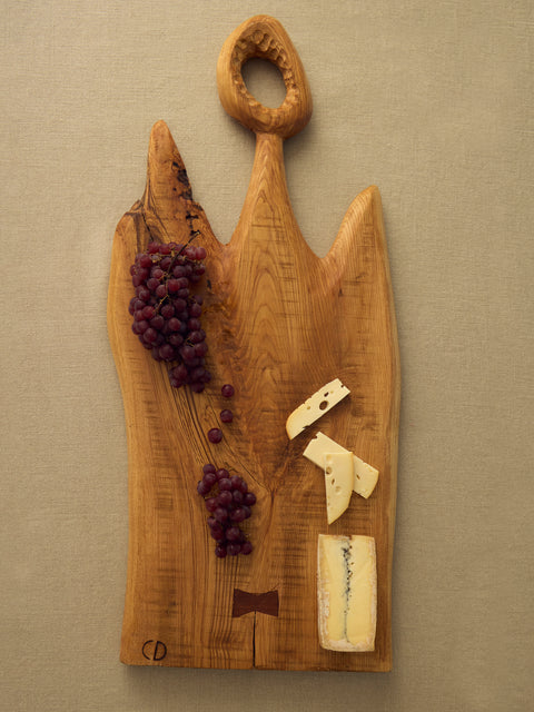 Eliot Daguet - Hand-Carved Ash Serving Board - Natural - ABASK