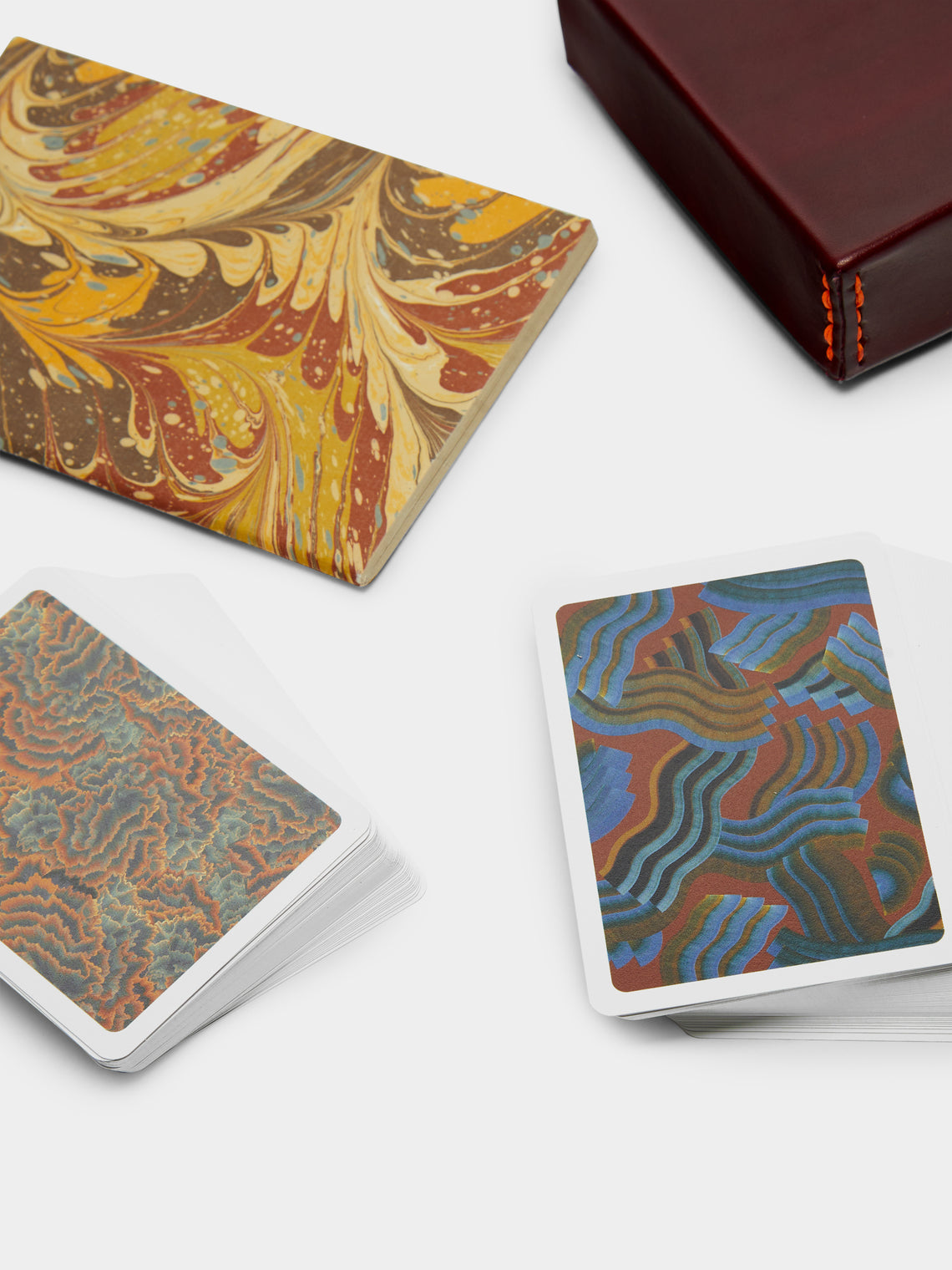 Nick Plant - Leather Playing Cards Set -  - ABASK