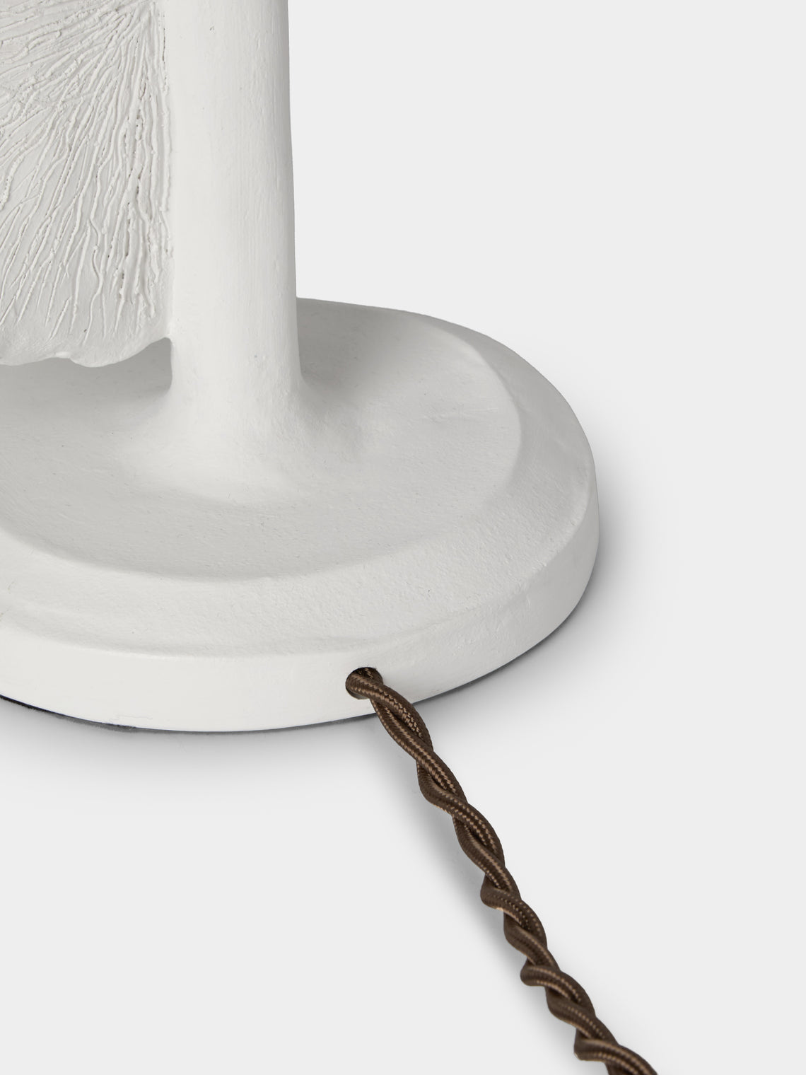 Legato Studio - Prudence Hand-Cast Composite Table Lamp - Ivory - ABASK
