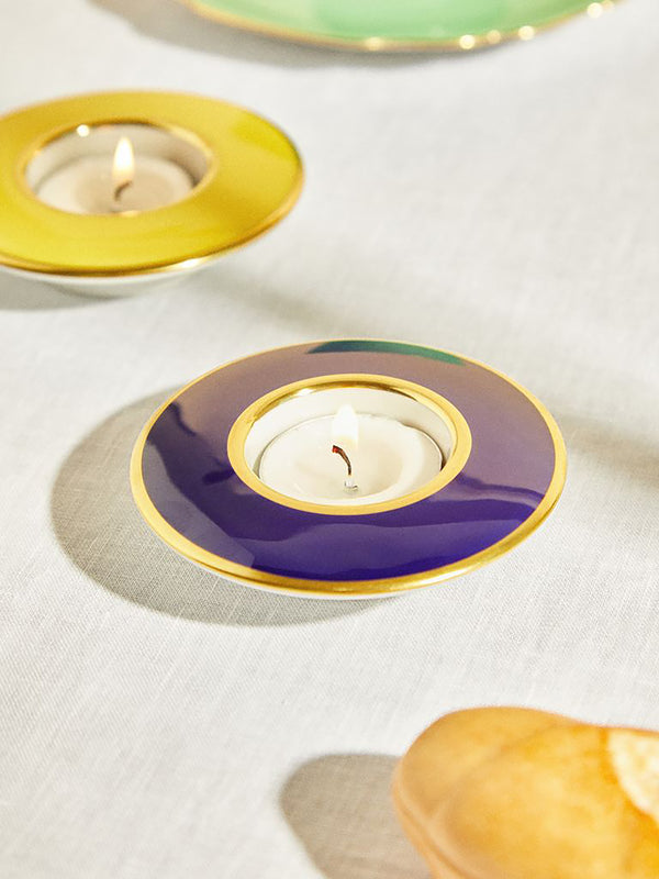 Augarten - Hand-Painted Porcelain Tealight Holders (Set of 2) -  - ABASK