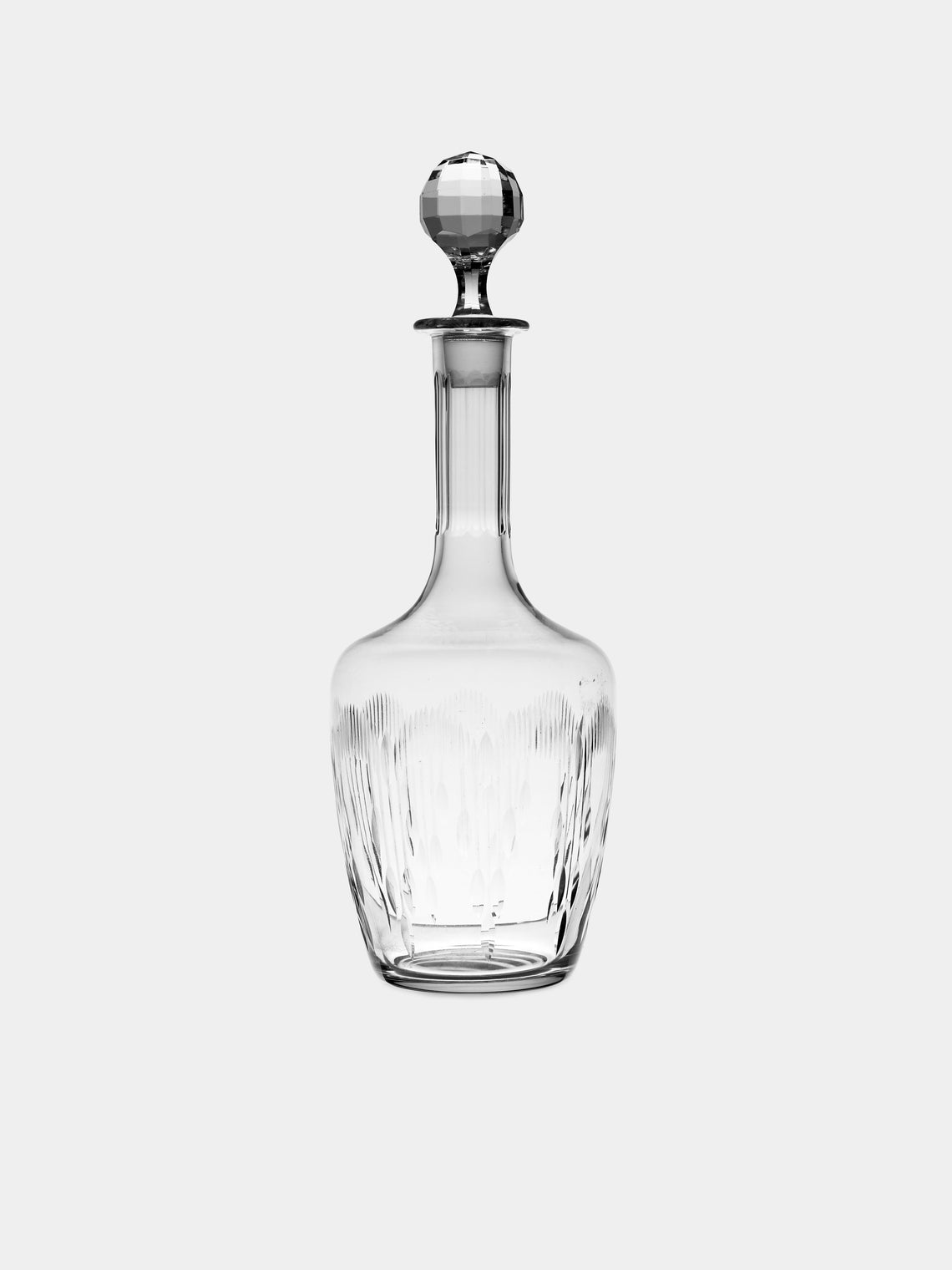 Antique and Vintage - Early-20th-Century Baccarat Richelieu Crystal Carafe - Clear - ABASK - 