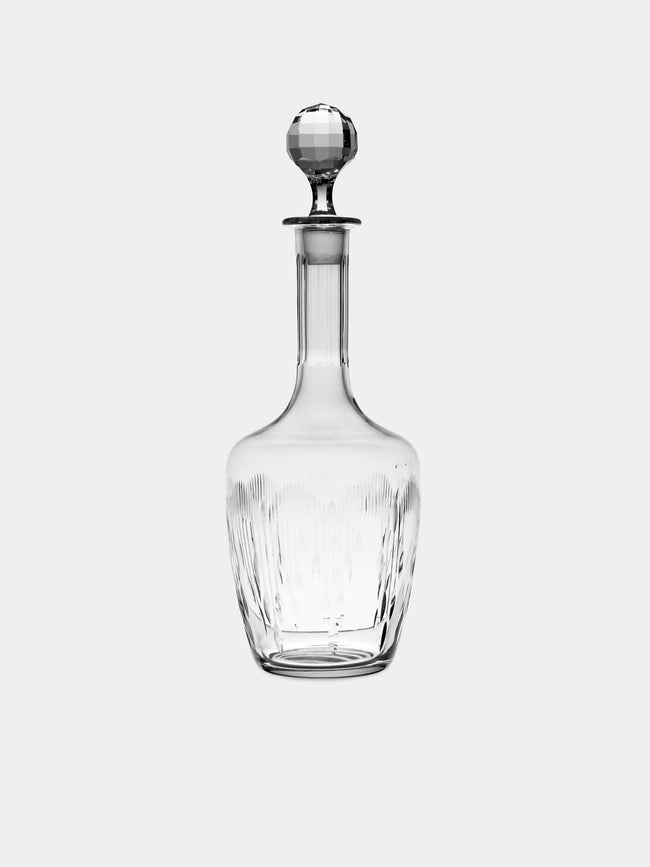 Antique and Vintage - Early-20th-Century Baccarat Richelieu Crystal Carafe - Clear - ABASK - 
