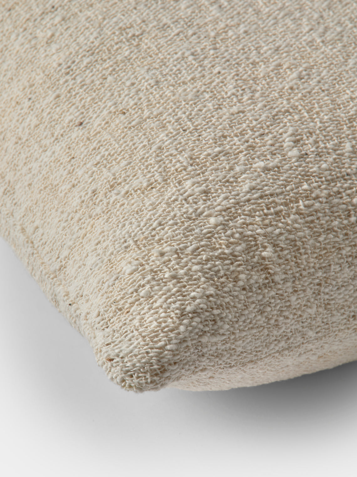 Valentina Hoyos - Cotton Cushion (23.5in/60cm) - Natural - ABASK