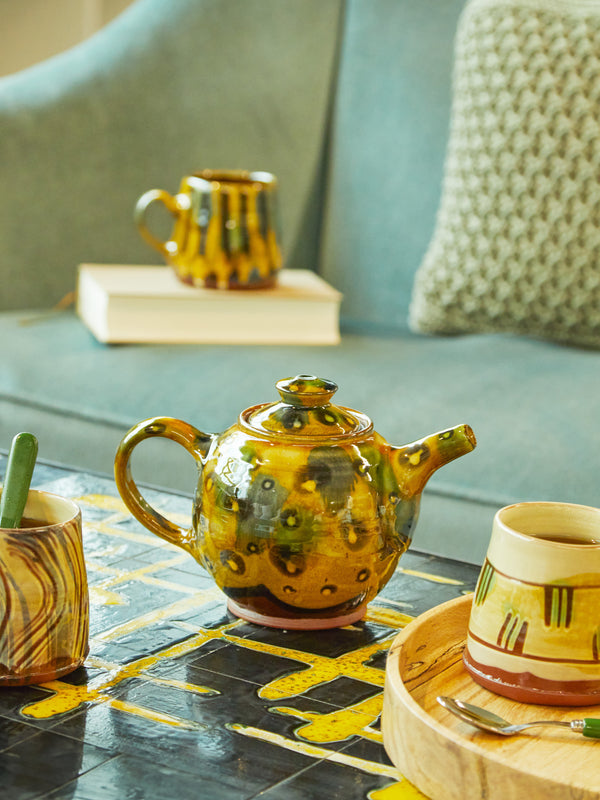 Mike Parry - Slipware Large Teapot -  - ABASK