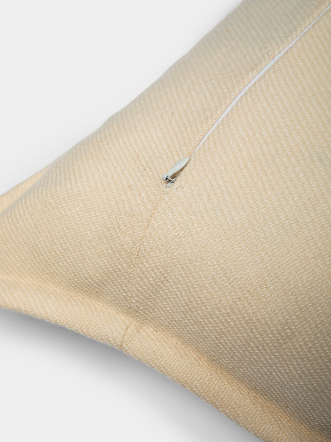 Saved NY - Hand-Embroidered Cashmere Pillow (21.5in/55cm) - Multiple - ABASK