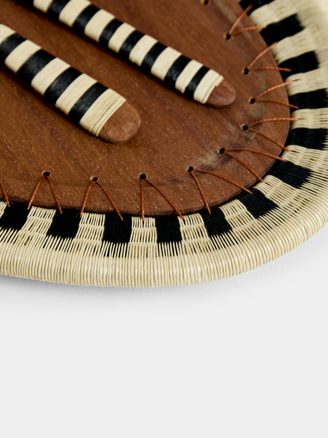 CasaLatina - Pacifico Werregue Palm and Wood Dish - Brown - ABASK