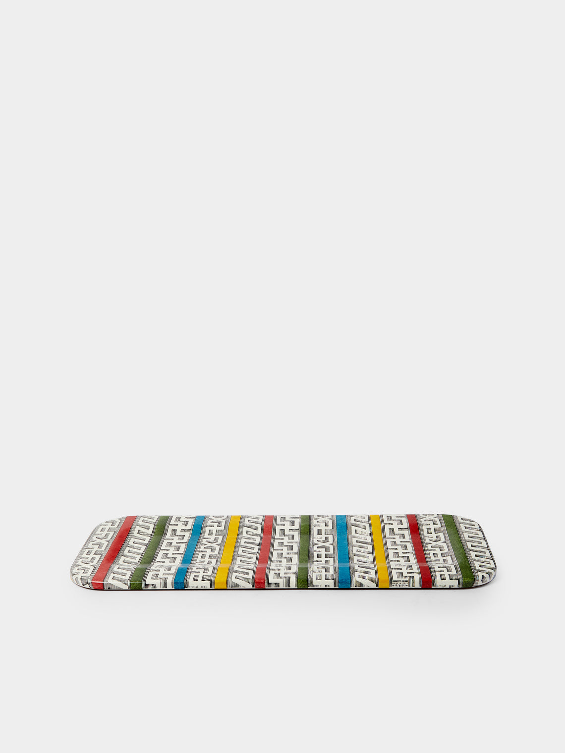 Fornasetti - Bordi Antichi Wood Tray (23.5in/60cm) - Multiple - ABASK
