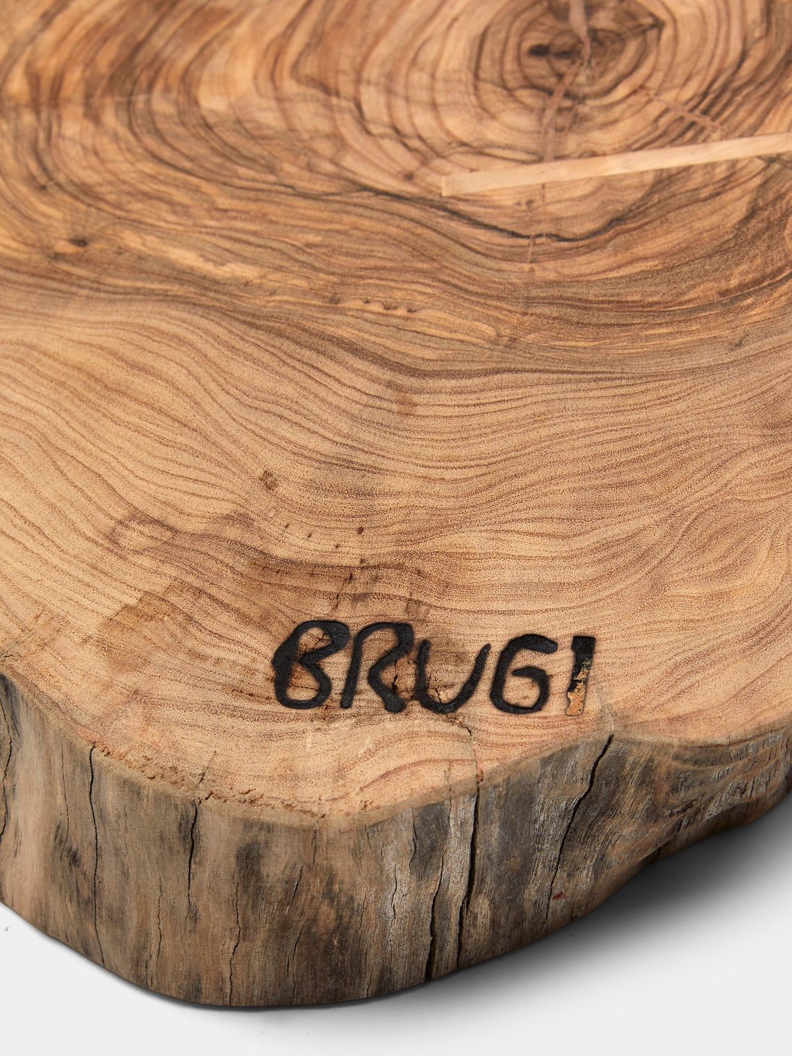 Art Brugi - Hand-Carved Olivewood Cheese Board - Brown - ABASK