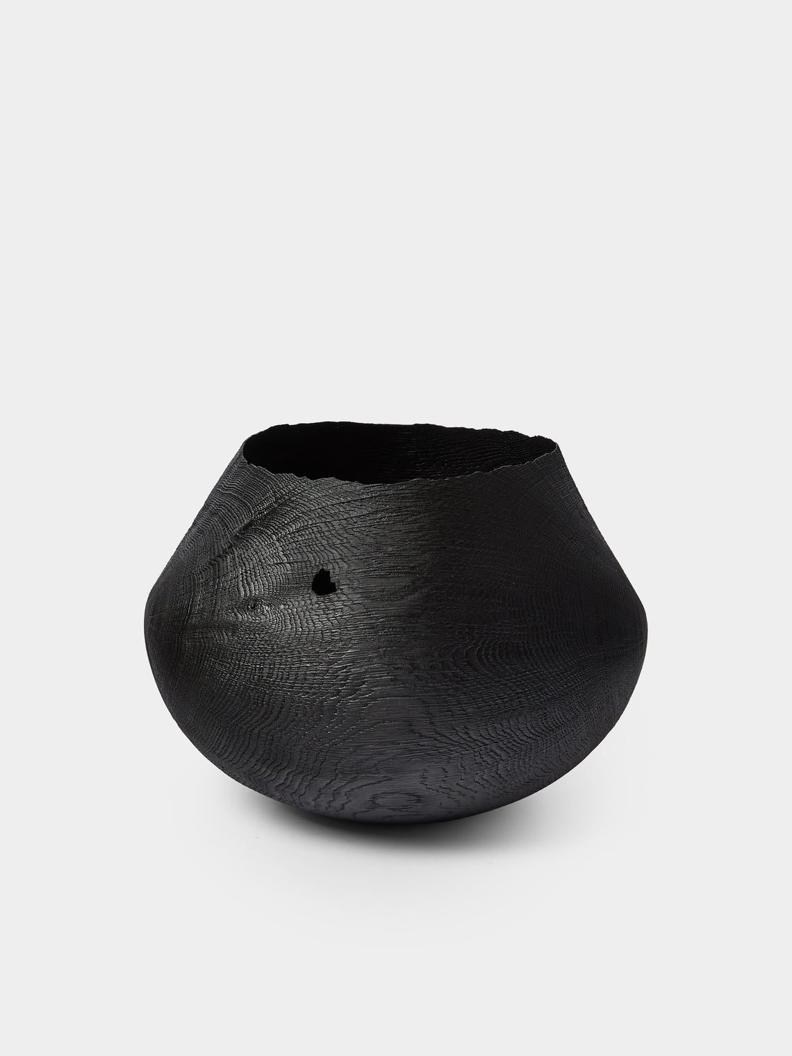 Friedemann Buehler - Hand-Turned Blackened Oak Bowl - Black - ABASK - 