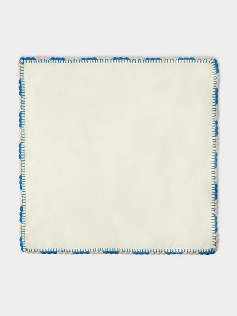 Anut Cairo - Luxor Hand-Crocheted Linen Napkins (Set of 4) -  - ABASK