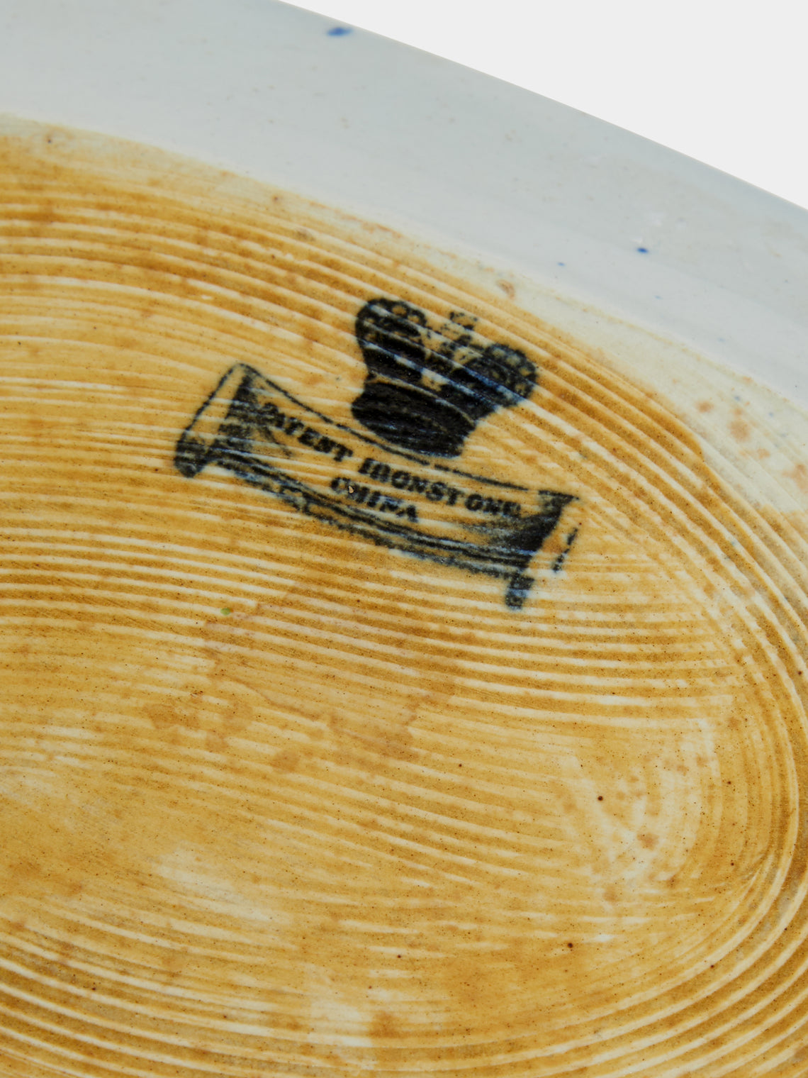 Antique and Vintage - 1820s Mogul Masons Ironstone Platters (Set of 2) - Multiple - ABASK