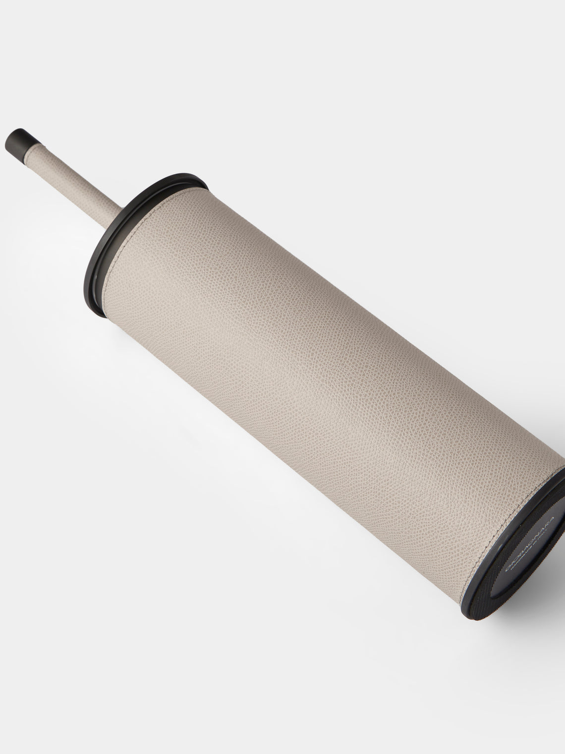 Giobagnara - Positano Leather Toilet Brush - Light Gray - ABASK