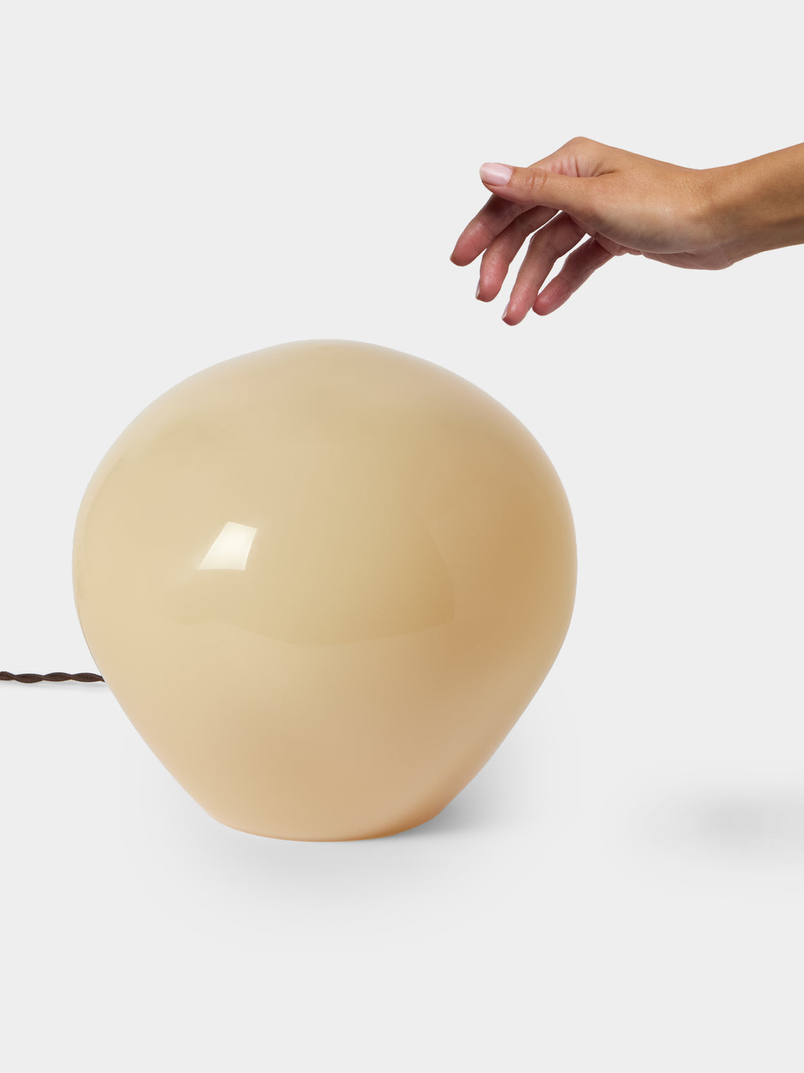 Helle Mardahl Studio - Bon Bon Hand-Blown Glass Table Lamp - Yellow - ABASK