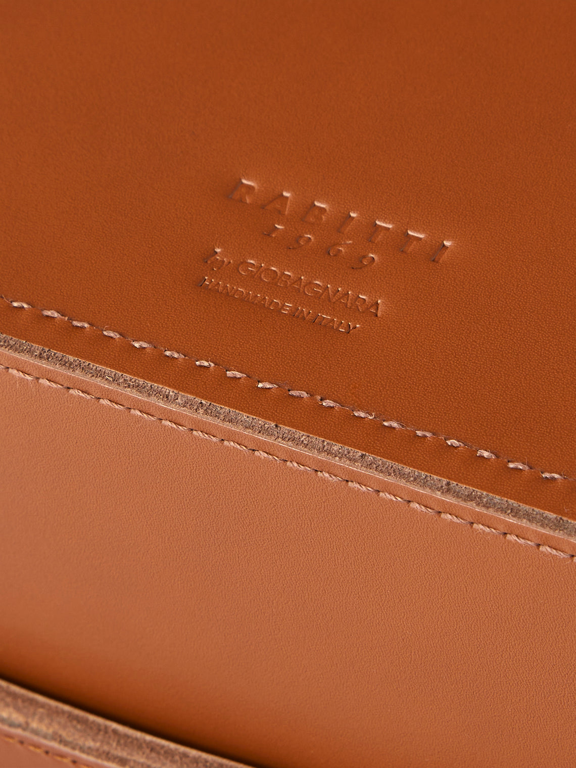 Rabitti 1969 - Inverno Leather Small Box - Orange - ABASK