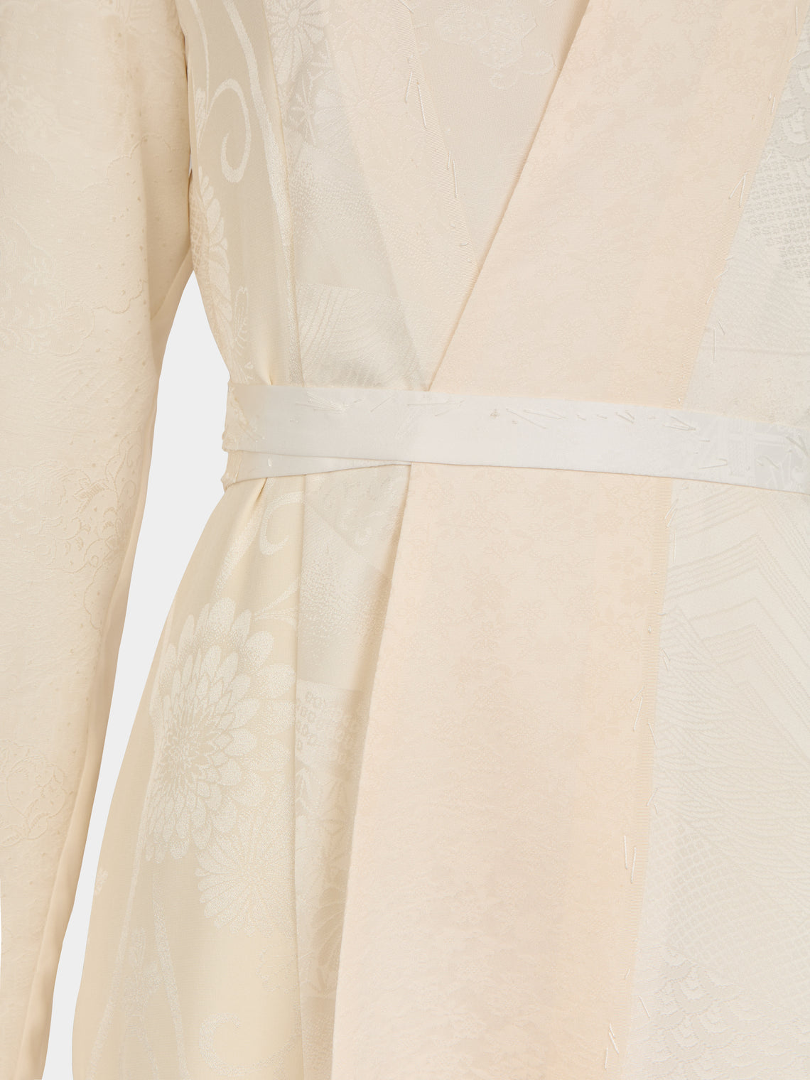 Considered Objects - Irregular Hand-Stitched Silk Robe -  - ABASK