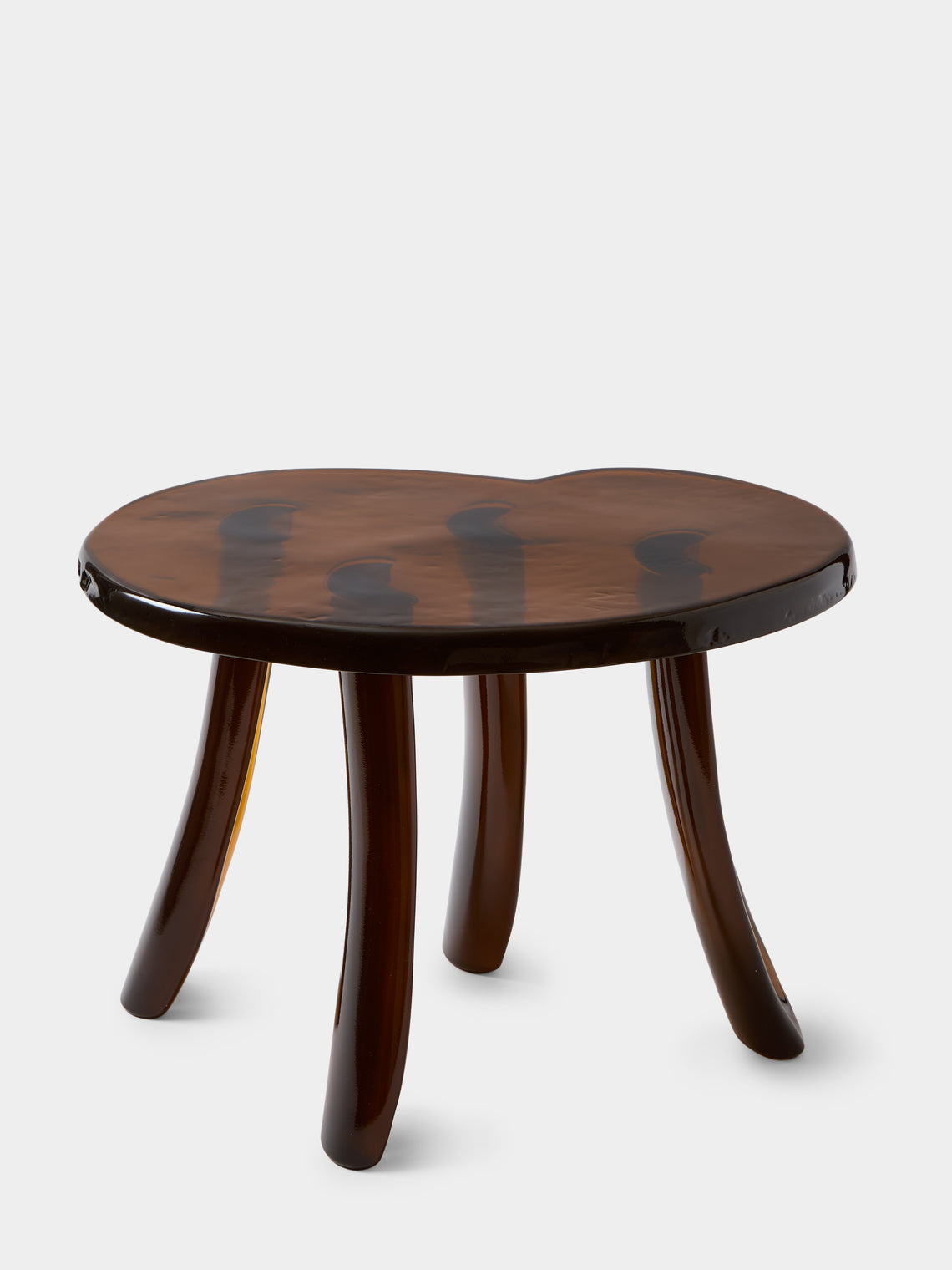 Szymon Keller - Lung Resin Low Table (18in/46cm) - Brown - ABASK