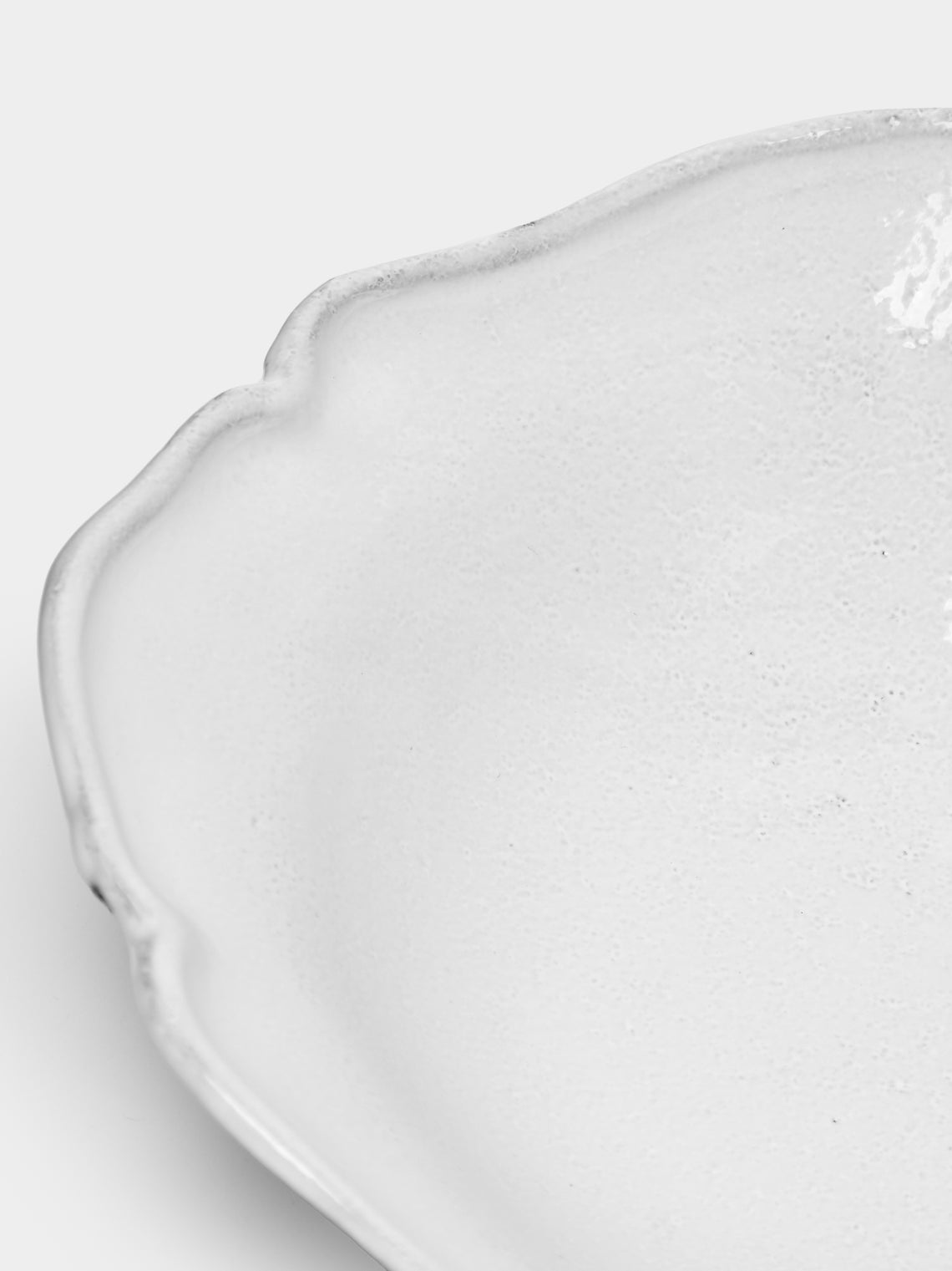 Astier de Villatte - Bac Hand-Glazed Ceramic Medium Soup Plate (Set of 2) - White - ABASK