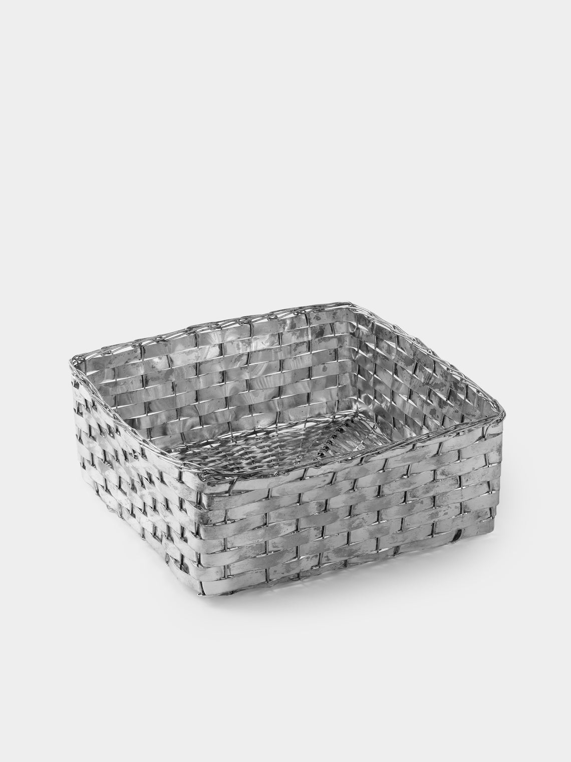 Antique and Vintage - 1960s Christofle Silver-Plated Bread Basket - Silver - ABASK