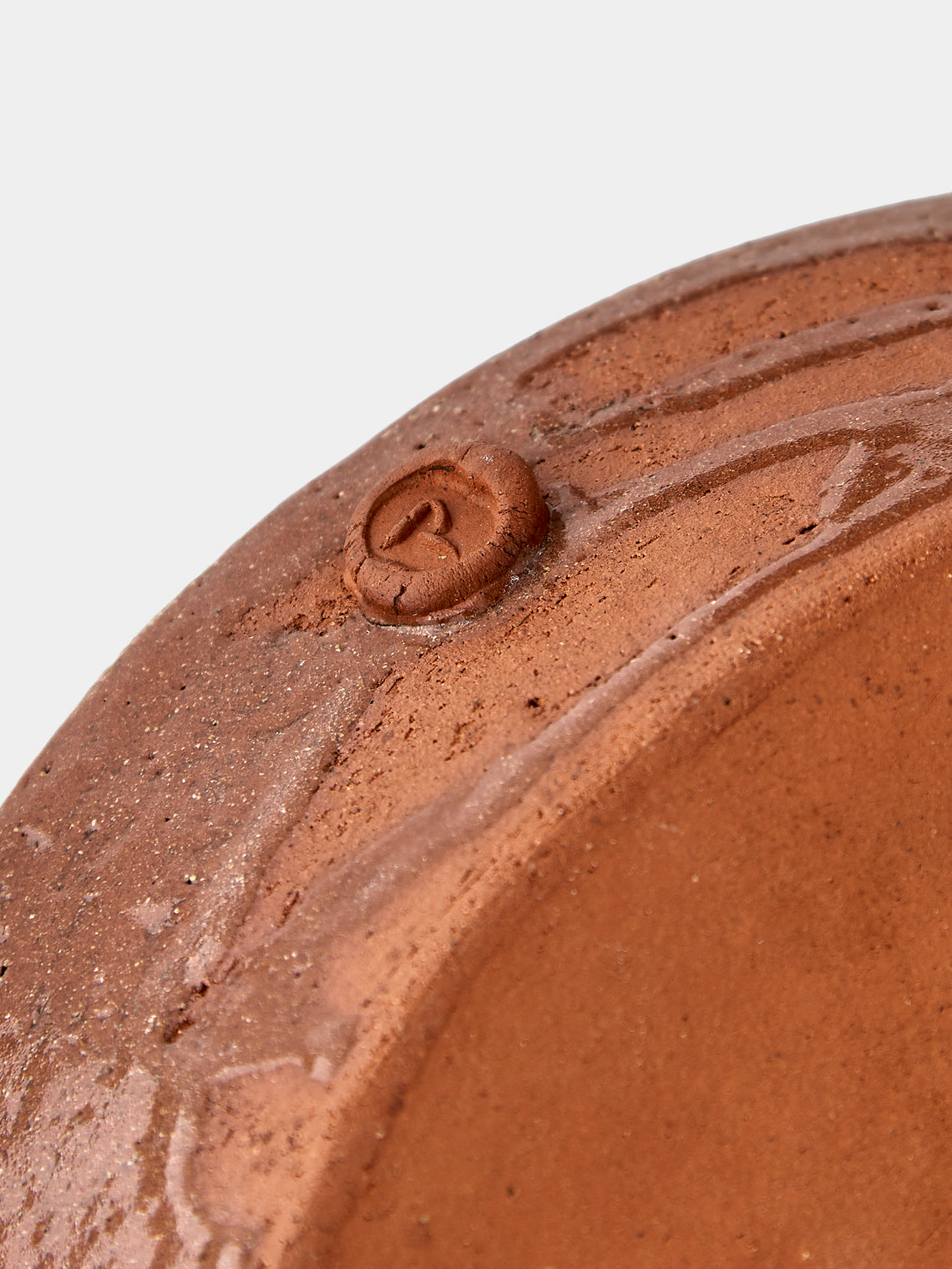 Aono Pottery - Slipware Oval Dish - Cream - ABASK