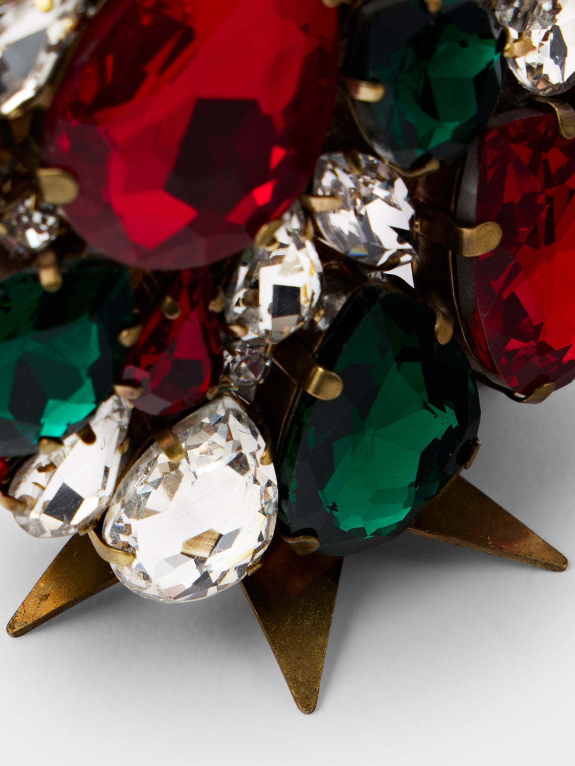 ABASK Decorations - 3D Gleam Czech Crystal Tree - Red - ABASK