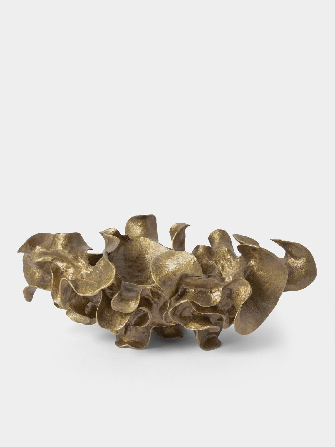 Viya - Saffron Brass Bowl - Brass - ABASK - 