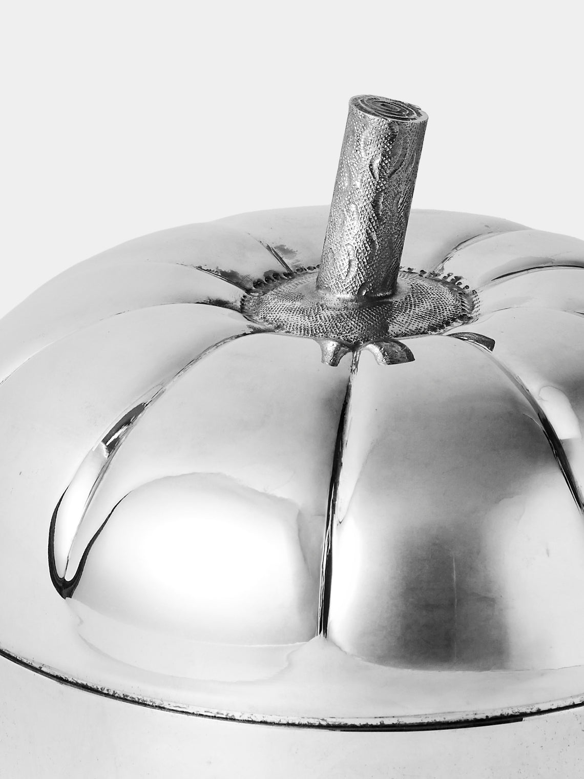 Antique and Vintage - 1970s Teghini Firenze Silver-Plated Pepper Ice Bucket - Silver - ABASK