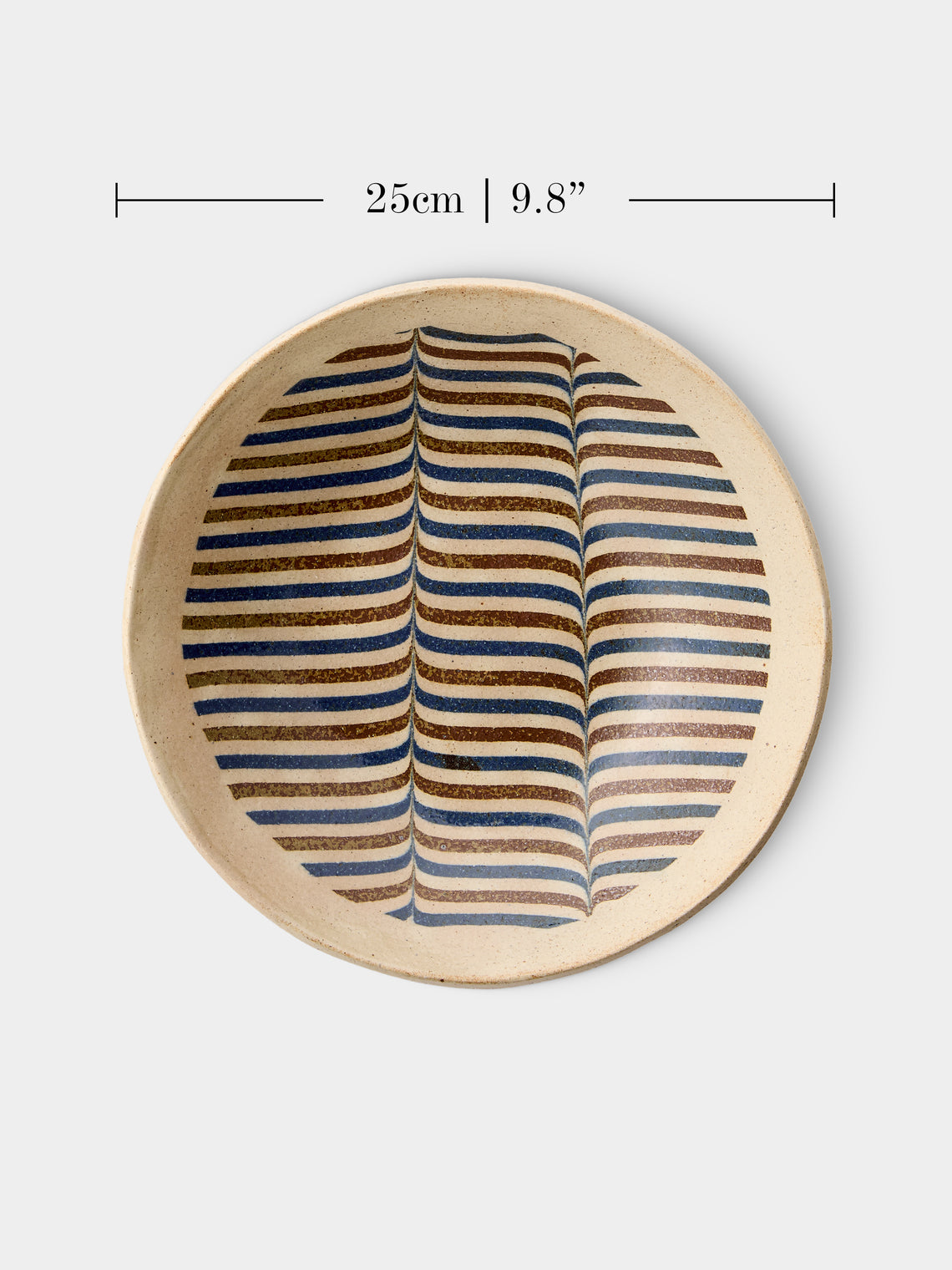 Makidani-gama - No. 1 Nerikomi Ceramic Bowls – 10in/25cm (Set of 5) - Multiple - ABASK