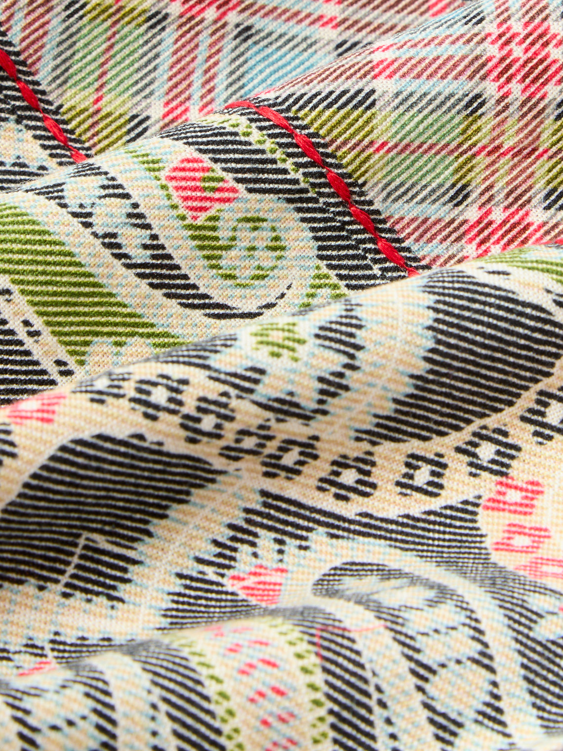 D'Ascoli - | Set of 4 | Tula Printed Linen Placemats - Multiple - ABASK