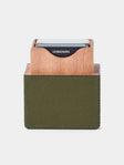 Giobagnara - Naples Leather Playing Cards Set - Green - ABASK - 