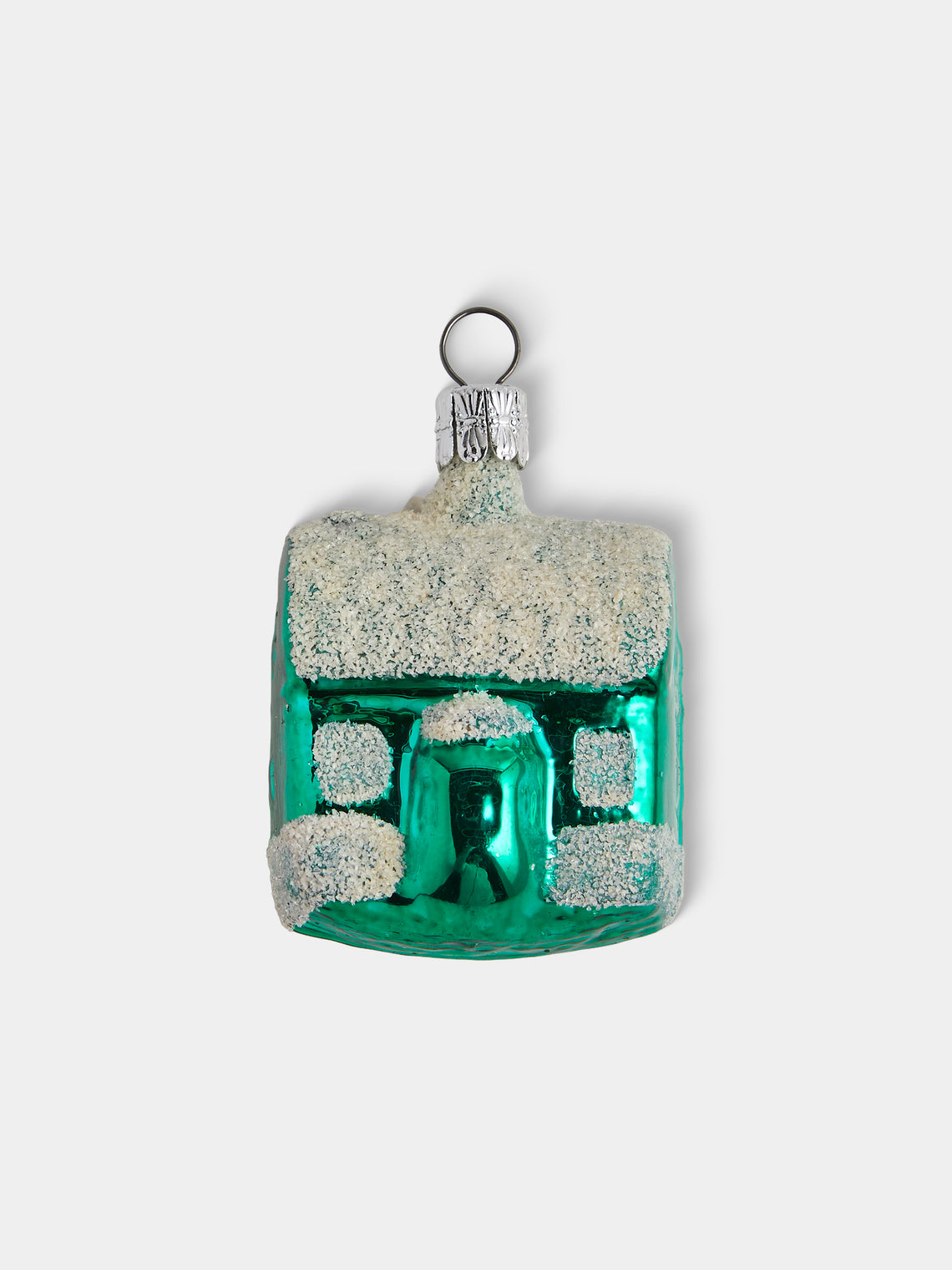 Antique and Vintage - Early-20th-Century Houses Glass Baubles (Set of 12) - Multiple - ABASK