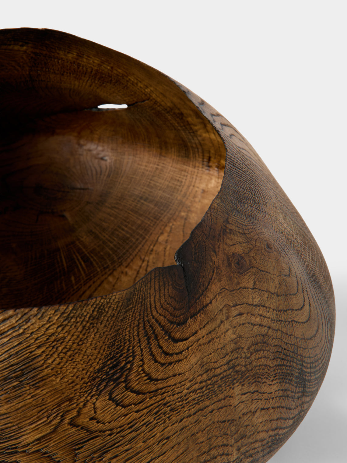 Friedemann Buehler - Dark Brown Oak Bowl - Brown - ABASK
