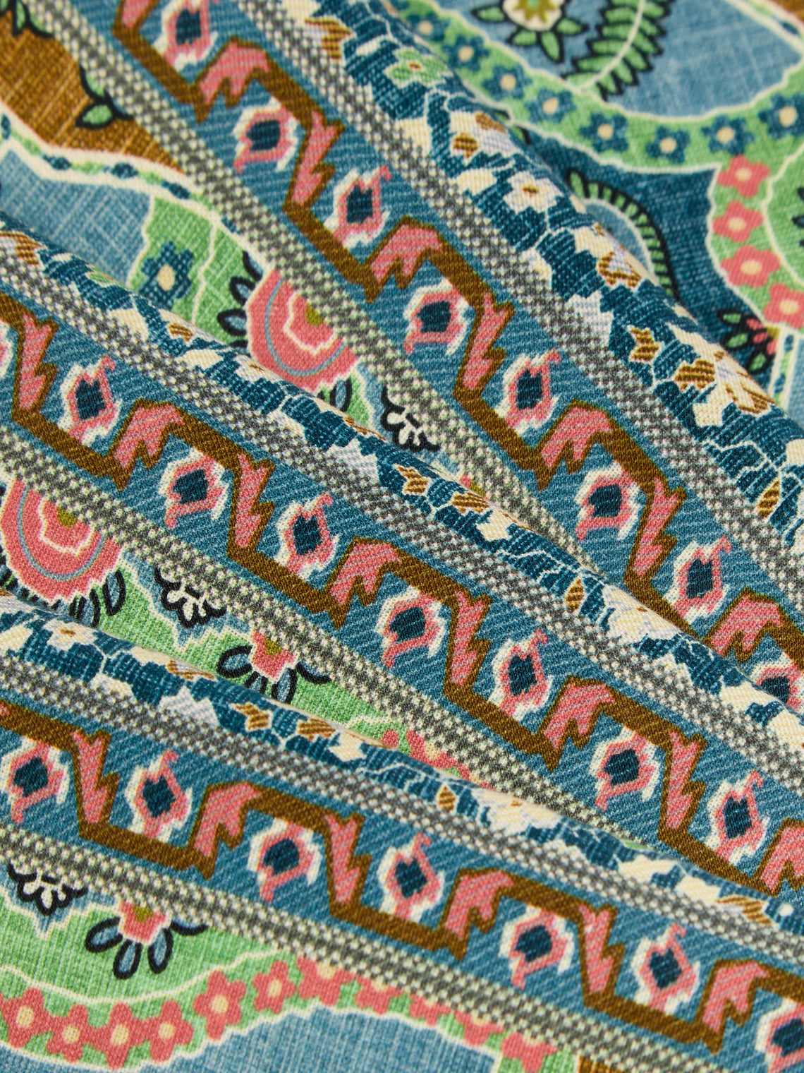 D'Ascoli - | Set of 4 | Nirvana Printed Linen Placemats - Multiple - ABASK