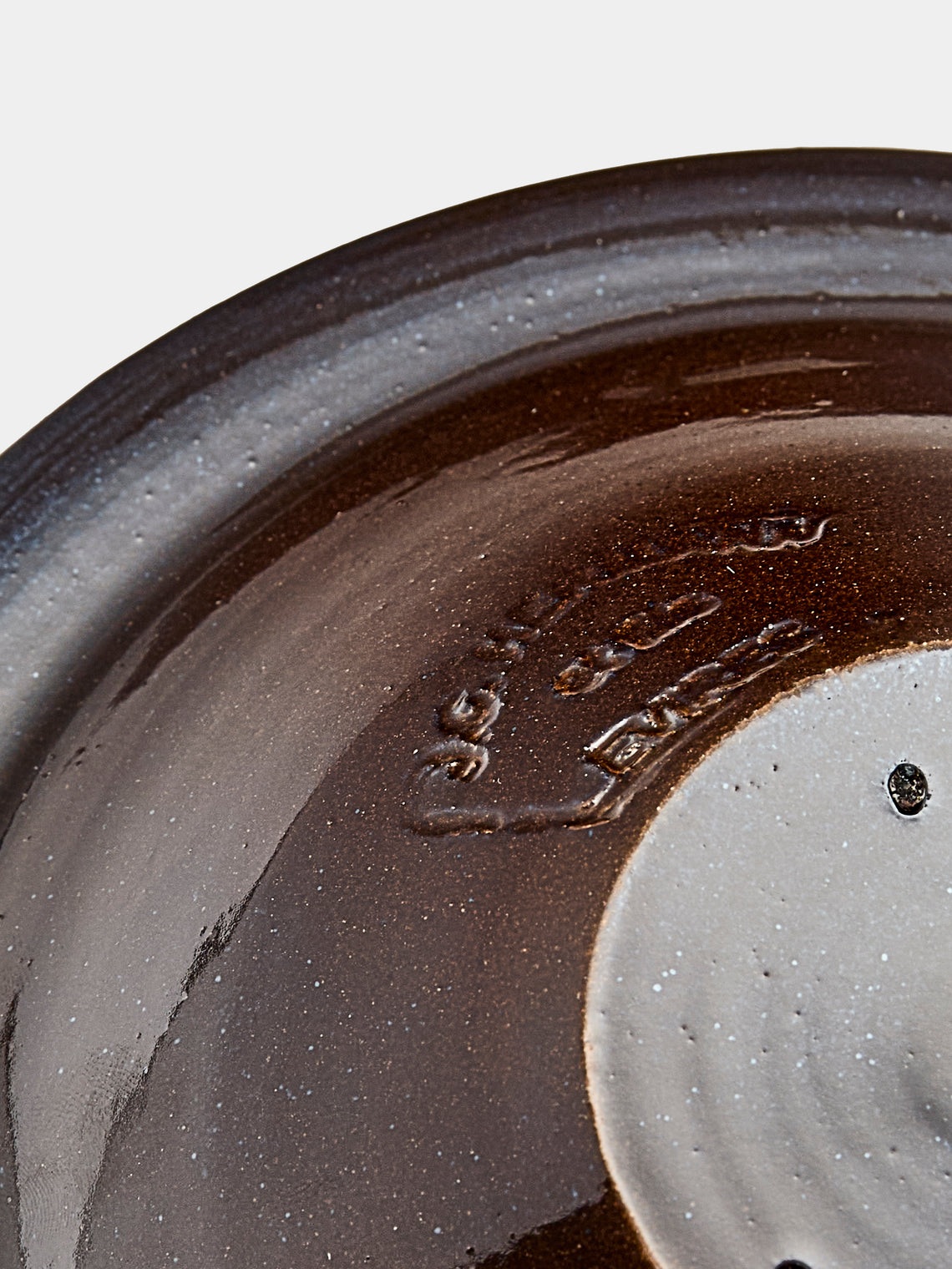 Poterie d’Évires - Animals Hand-Painted Ceramic Breakfast Bowls (Set of 6) - Dark brown - ABASK