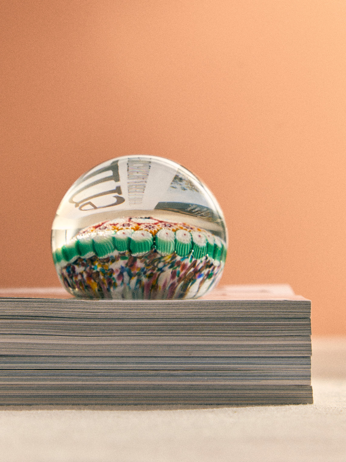 Antique and Vintage - 1930s Murano Glass Paperweight - Green - ABASK