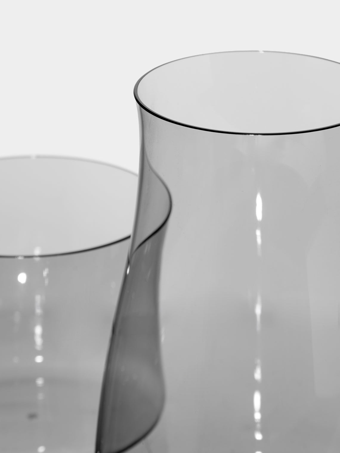 Lobmeyr - Night Set Hand-Blown Crystal Carafe and Tumbler - Black - ABASK