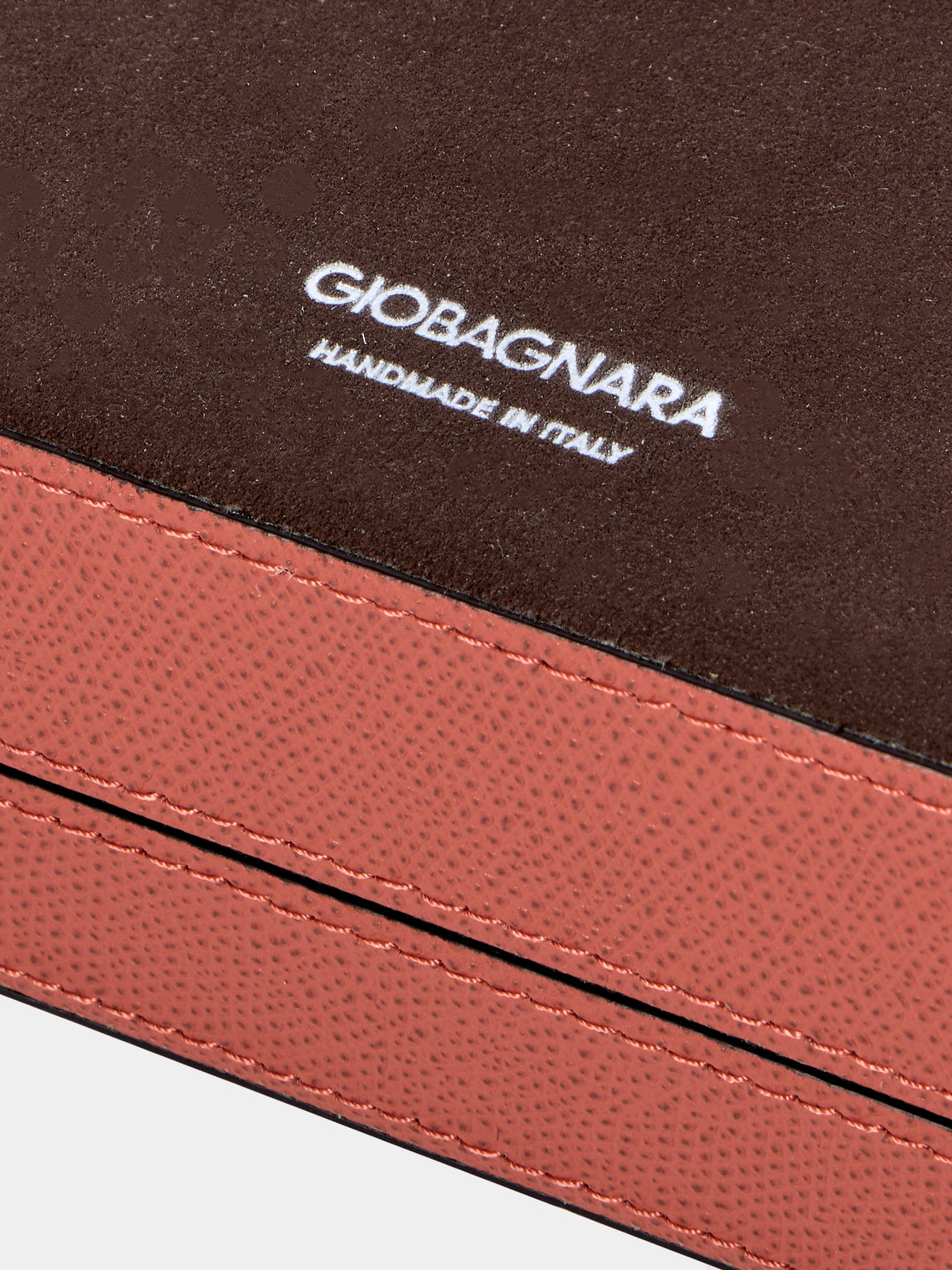 Giobagnara - Leather Royal Dice and Playing Cards Set - Red - ABASK