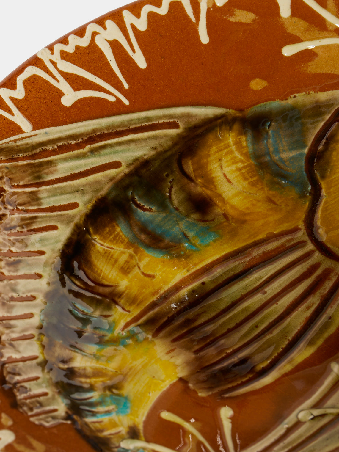 Antique and Vintage - Mid-Century Fish Ceramic Bowl - Multiple - ABASK