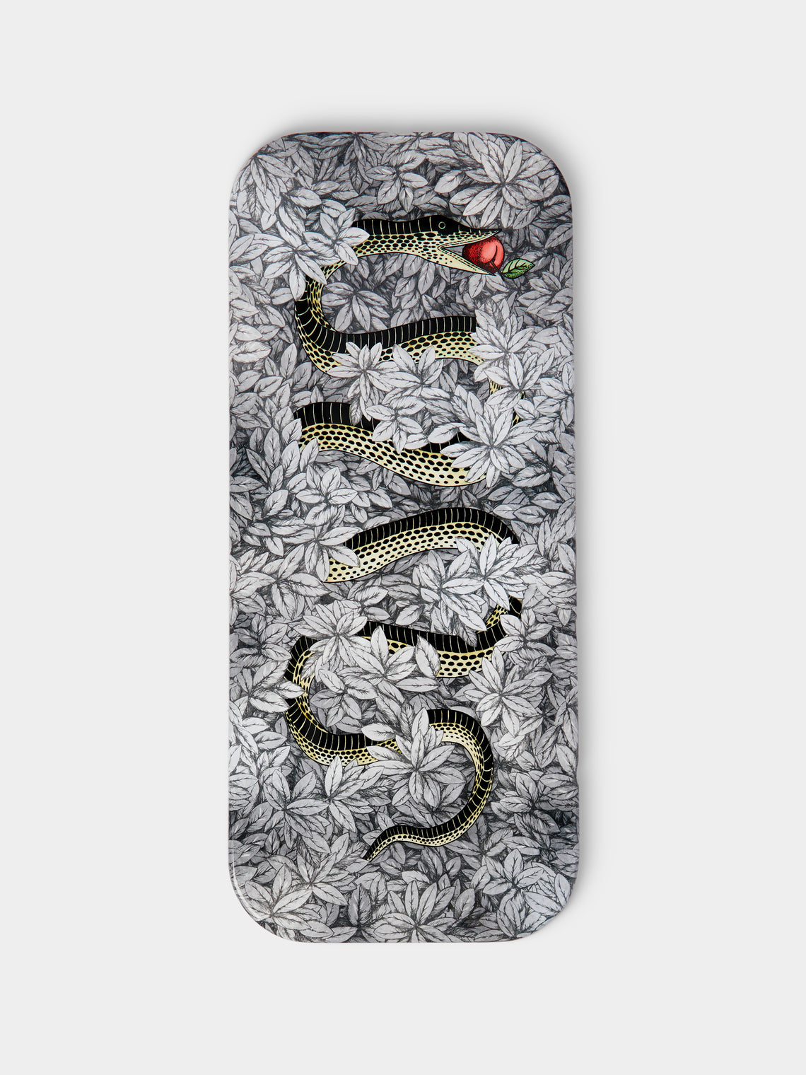 Fornasetti - Peccato Originale Wood Tray (23.5in/60cm) - Multiple - ABASK - 