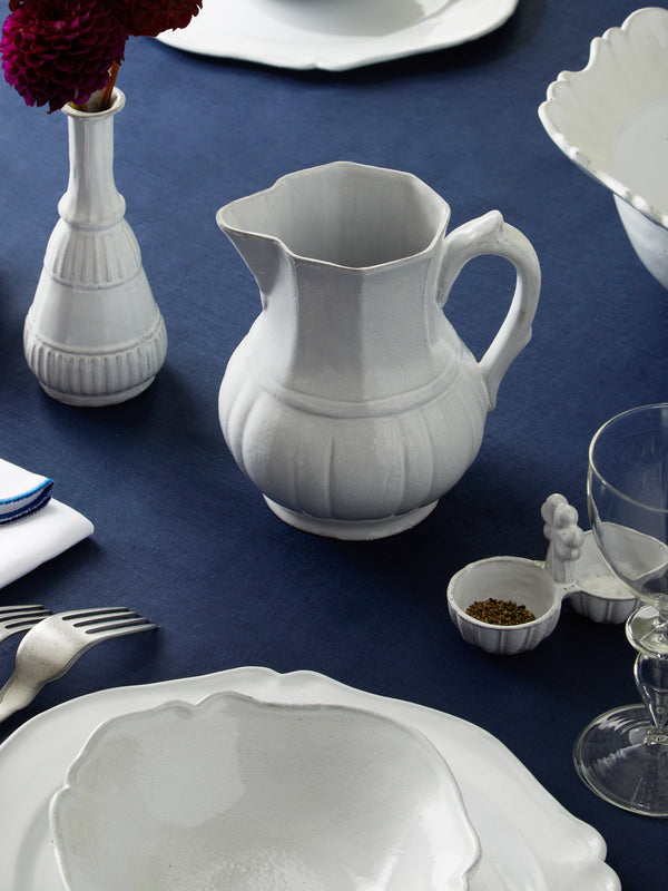 Astier de Villatte - Régence Hand-Glazed Ceramic Pitcher -  - ABASK