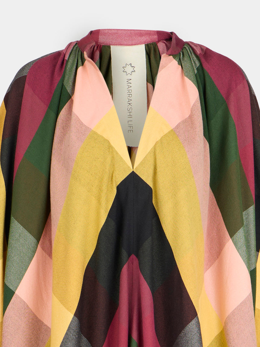 Marrakshi Life - The V-Neck Tourag Dress | Size: S - Multiple - ABASK