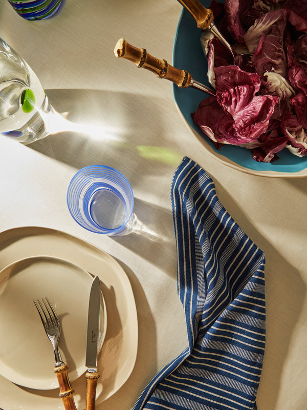 Tensira - Indigo Hand-Dyed Cotton Napkins (Set of 4) -  - ABASK