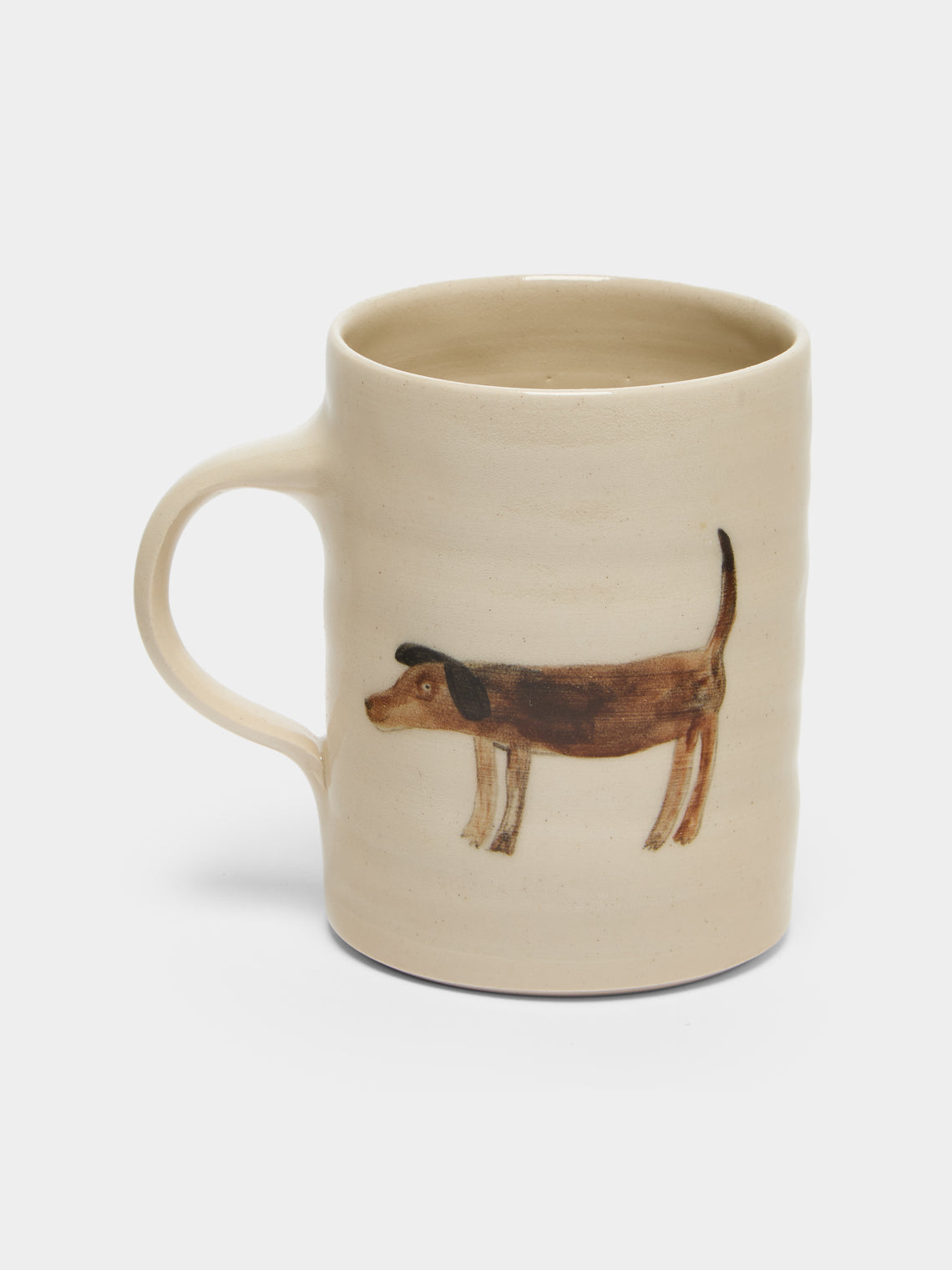Liz Rowland - Long Dog Hand-Painted Ceramic Mug - Multiple - ABASK - 